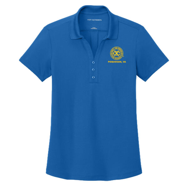 Ladies Port Authority® Plaited Pique Polo Thumbnail