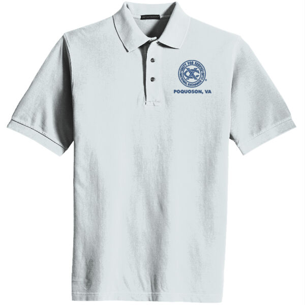Unisex/Mens Port Authority® Heavyweight Cotton Pique Polo Thumbnail
