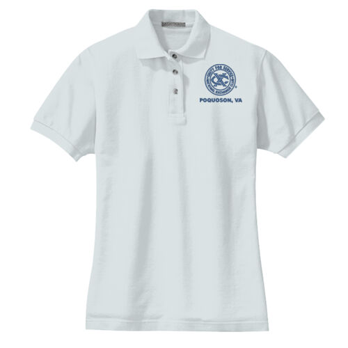 Ladies Port Authority® Heavyweight Cotton Pique Polo Thumbnail