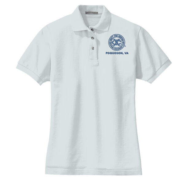 Ladies Port Authority® Heavyweight Cotton Pique Polo Thumbnail