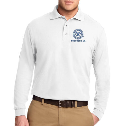 Unisex/Mens Port Authority® Silk Touch™ Longsleeve Polo Thumbnail