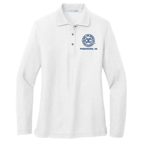 Ladies Port Authority® Silk Touch™ Longsleeve Polo Thumbnail
